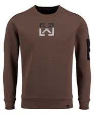 Key Largo Sweatshirt MSW KLELECTION Braun/Bordeaux/Rot/Khaki
