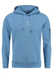 Key Largo Hoodie MSW KLMEMBERSHIP Blau/Hellblau