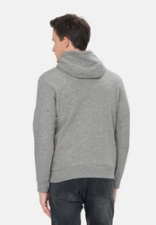 Key Largo Hoodie MSW KLMEMBERSHIP Hellgrau/Grau