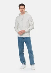 Key Largo Hoodie MSW KLMEMBERSHIP Weiß/Creme/Dunkelblau
