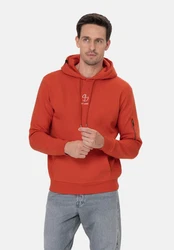Key Largo Hoodie MSW KLMEMBERSHIP Orange/Rot