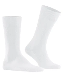 FALKE Socken Family Creme/Weiß