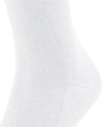 FALKE Socken Family Creme/Weiß