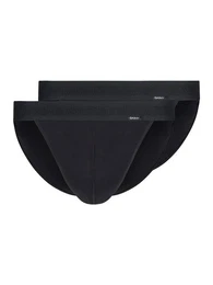 Slip Herren Tanga 2er Pack Cotton Retro (Packung, 2-St) biologisch abbaubar