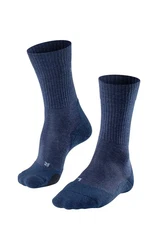 FALKE Wandersocken TK2 Wool Dunkelblau/Blau/Lila