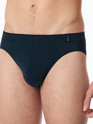 Schiesser Minislip Long Life Soft Grün/Türkis