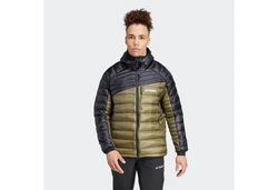 adidas TERREX Outdoorjacke XPR DOWN JKT Dunkelgrün/Grün/Gold/Gelb