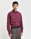Gant Langarmhemd REG MICRO PRINT SHIRT rot/wine rot