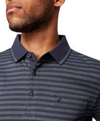 Pierre Cardin Langarm-Poloshirt 1/1 PoloKN Dunkelblau/Lila/Blau/Rot/Grau