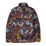 Patagonia LW Synch Snap-T Fleecepullover Herren Lila/Mischfarben/Rot/Fliederfarben/Braun/Gelb