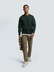 NO EXCESS Strickpullover Crewneck 2 Farben Melange