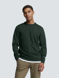 NO EXCESS Strickpullover Crewneck 2 Farben Melange