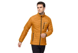 Jack Wolfskin Anorak Routeburn Pro Ins Jkt Herren Braun/Gelb/Orange