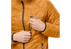 Jack Wolfskin Anorak Routeburn Pro Ins Jkt Herren Braun/Gelb/Orange