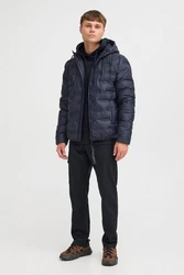 Indicode Steppjacke IDLimans Dunkelblau/Blau