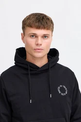 !Solid Kapuzenpullover SDNORTON Schwarz