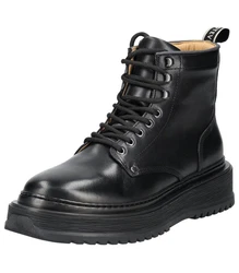 Sneaky Steve Schnürstiefelette Schwarz