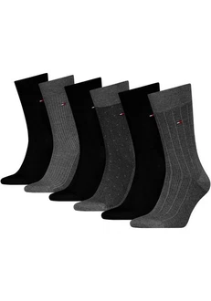 Tommy Hilfiger Socken TH MEN SOCK 6P TIN GIFTBOX BIRDSEYE Tommy Hilfiger Socken TH MEN SOCK 6P TIN GIFTBOX BIRDSEYE