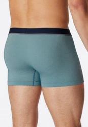 Schiesser Retro Pants Shorts Hellblau/Türkis/Grün/Blau