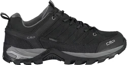 CMP RIGEL LOW TREKKING SHOES WP schwarz/grau