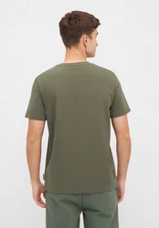 Bench. T-Shirt LEANDRO Dunkelgrün/Grün/Khaki