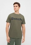 Bench. T-Shirt LEANDRO Dunkelgrün/Grün/Khaki