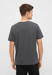 Bench T-Shirt WORSLEY Dunkelgrau/Hellgrau/Beige/Schwarz/Grau/Dunkelblau