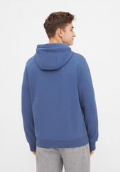 Bench. Kapuzensweatshirt Hoodie PROBERT Blau/Dunkelblau/Hellblau