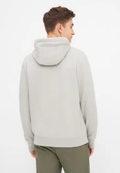Bench. Kapuzensweatshirt Hoodie PROBERT Hellgrau/Grau/Beige/Hellgrün/Braun