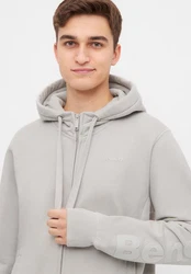 Bench. Sweatjacke BRAXTON Hellgrau/Grau/Braun