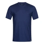 Tom Fyfe T-Shirt Merino Herren Dunkelblau/Blau