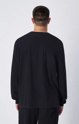 Champion Langarmshirt Crewneck Long Sleeve T-Shirt Schwarz