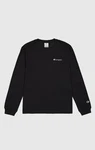 Champion Langarmshirt Crewneck Long Sleeve T-Shirt Schwarz
