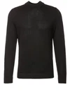 Drykorn Strickpullover Arwon Schwarz/Dunkelgrau/Dunkelgrün