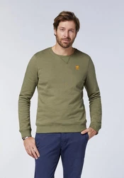 Polo Sylt Sweatshirt Logo Dunkelgrün