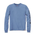 Carhartt Langarmshirt Long Sleeve Relaxed Fit Logo Graphic Hellblau/Blau/Dunkelblau/Dunkelrot/Bordeaux/Türkis/Grün/Grau/Hellgrau/Dunkelgrün/Khaki/Dunkelgrau/Silber/Schwarz