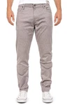 Cipo & Baxx Stoffhose Elegante Hose BA-CD840 Grau/Khaki/Weiß