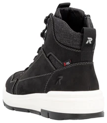Rieker EVOLUTION Schnürboots High-Top Sneaker Schwarz/Rot/Dunkelrot