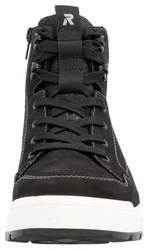 Rieker EVOLUTION Schnürboots High-Top Sneaker Schwarz/Rot/Dunkelrot