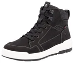 Rieker EVOLUTION Schnürboots High-Top Sneaker Schwarz/Rot/Dunkelrot