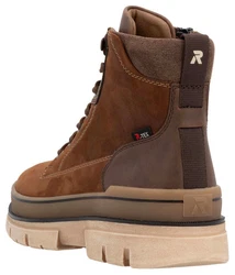 Rieker EVOLUTION Winterstiefelette Plateaustiefel Schnürstiefel Braun