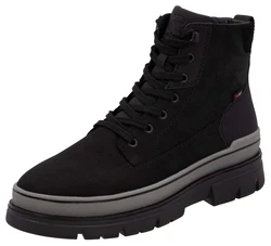 Rieker EVOLUTION Winterstiefelette Plateaustiefel Schnürstiefel schwarz