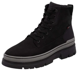 Rieker EVOLUTION Winterstiefelette Plateaustiefel Schnürstiefel schwarz