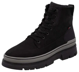 Winterstiefelette Plateaustiefel, Schnrstiefel mit wasserabweisender TEX-Membran