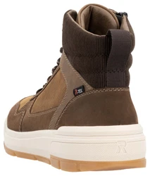 Rieker EVOLUTION Schnürboots High-Top Sneaker Stiefelette mit R-TEX Membran Braun