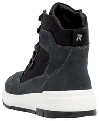 Rieker Evolution Winterboots Schnürboots mit TEX-Membran grau/schwarz
