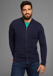H.I.S Jacquardstrickjacke mit Reißverschluss 