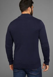 Jacquardstrickjacke Bis Gre 5 XL mit Reiverschluss - NEUE KOLLEKTION