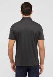 Eterna Poloshirt Regular Fit Dunkelgrau/Grau/Braun/Hellgrau