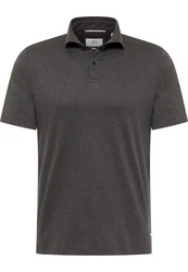 Eterna Poloshirt Regular Fit Dunkelgrau/Grau/Braun/Hellgrau